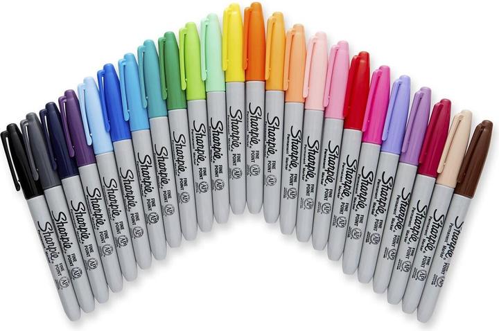 Produktbild Sharpie Marker (Mehrfarbig, 1 mm, 24 x)