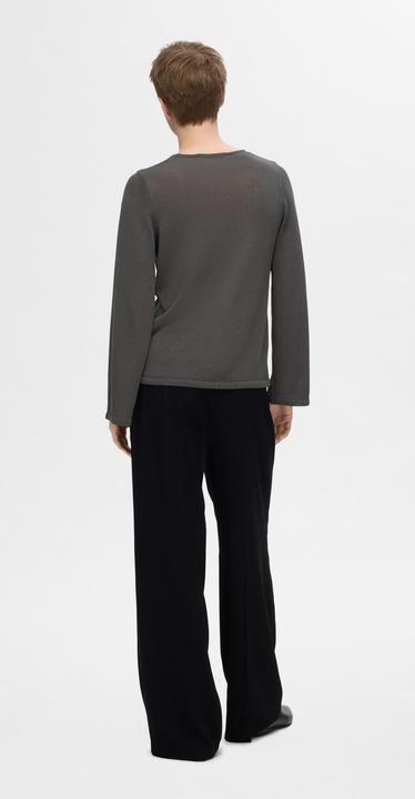 Actual product image Selected Femme Long sleeve knit top (M)