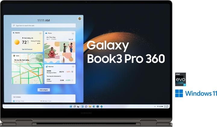 Immagine prodotto Samsung Galaxy Book3 Pro 360 (16", Intel Core i7-1360P, 16 GB, 512 GB, DE)