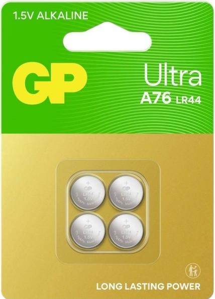 Immagine prodotto GP Batteries 4 pile a bottone GP V 13 GA/LR44 1,5 V (4 pz., LR44, 110 mAh)