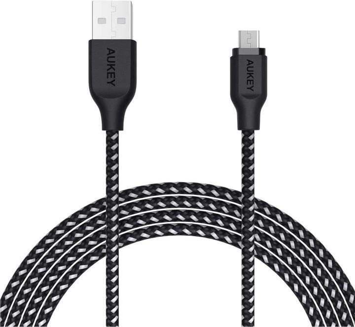 Produktbild Aukey Geflochtenes Kabel (1.20 m, USB 2.0)
