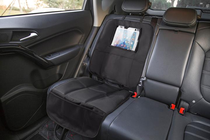 Actual product image Baby Dan BabyDan - High Car Seat Protecter - Black