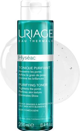 Image du produit Uriage Hyséac Tonique purifiant 250ml pour peau grasse Réduit les points noirs Pores et brillance Exfolie (Lotion tonique, 250 ml)