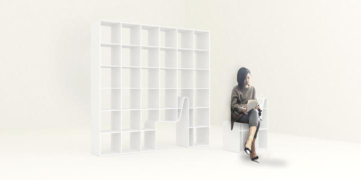 Actual product image Alias Bookchair (200 x 40 x 200 cm)