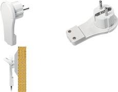Actual product image LogiLink Flat angle plug white