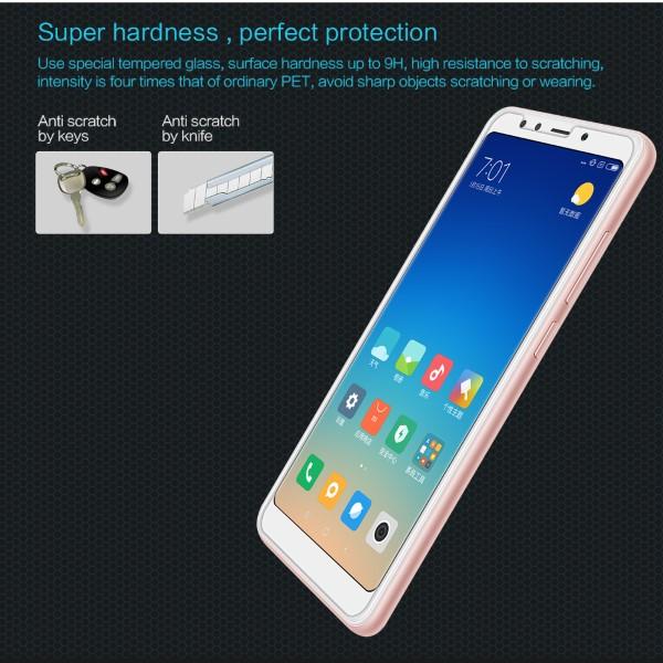 Actual product image Nillkin Amazing H protective glass screen protector (1 Piece, Xiaomi Redmi 5)