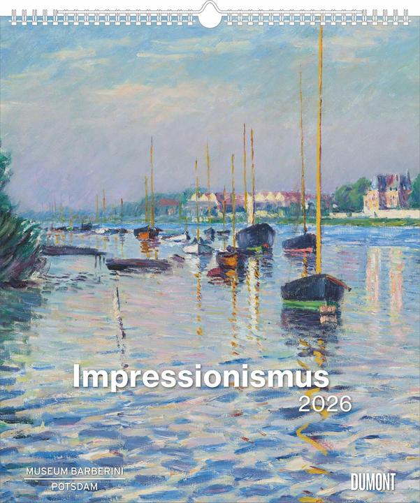 Actual product image Impressionismus 2026 – Kunstkalender – Museum Barberini – Wandkalender im Format 34,5 x 40 cm – (Hardcover, German)