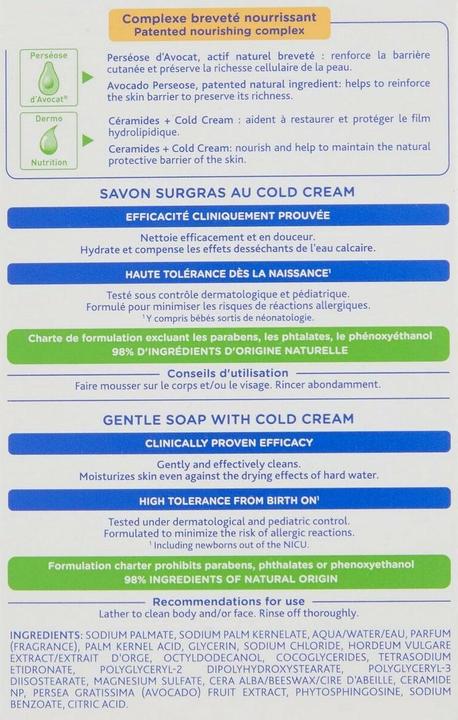 Image du produit Mustela Savon surgras avec Cold Cream