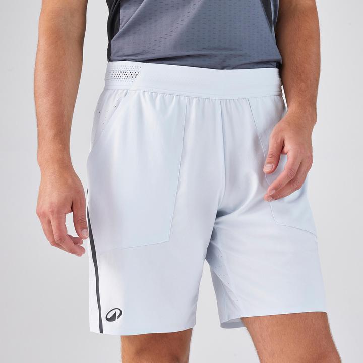 Kuikma Herren Padelshorts atmungsaktiv - Dry+ hellblau