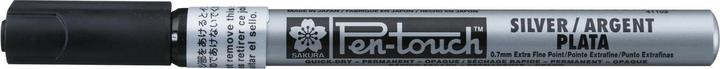 Produktbild Sakura Lackmarker Pen-Touch 0.7 mm, extrafein, Silber (Schwarz, Silber, 0.70 mm, 1 x)