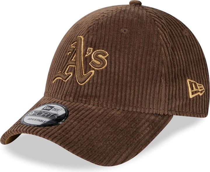 Actual product image New Era 9Forty Strapback Cap - Wide Corduroy Oakland Athletics (One size)