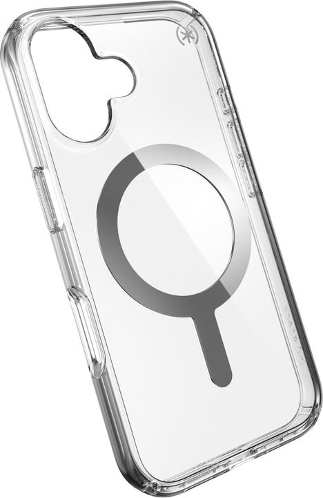 Actual product image speck Presidio Perfect Clear + MS Apple iPhone 16 Clear - with Microban (Apple iPhone 16)