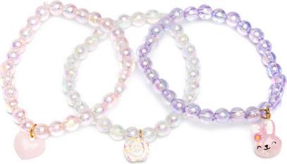 Great Pretenders Creative Education 84112 Armband Happy Bunny 3 Stück