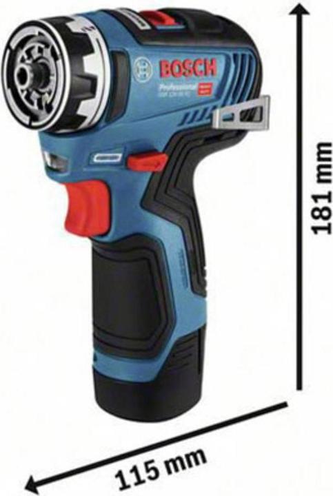Actual product image Bosch Professional GSR 12V-35 FC (Rechargeable battery operated)