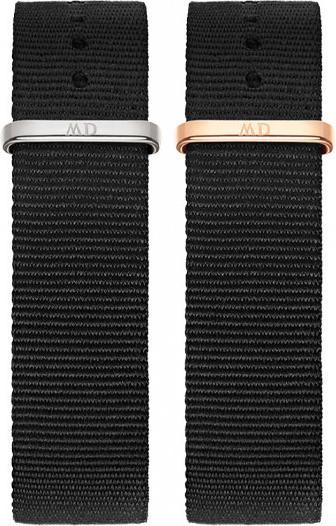 Immagine prodotto Daniel Wellington Braccialetto Classic Cornwall in oro rosa (36 mm) (18 mm, Tessuto)