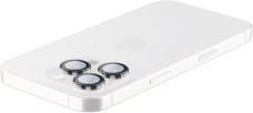 Immagine prodotto Cellularline Camera Lens Ring - iPhone 16 Pro / 16 Pro Max Vetro temperato per la protezione della fotocamera (1 Pezzo/i, Apple iPhone 16 Pro Max, Apple iPhone 16 Pro)