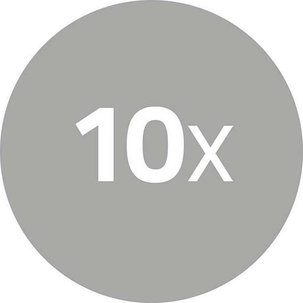 Immagine prodotto Nedis Connettore antenna auto spina dritta rame 50 ohm a pressione metallo argento 10 pezzi Ums (Cavi antenna)