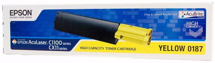 Actual product image Epson C13s050187 (Y)