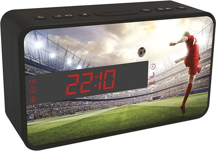 Produktbild Bigben Dual Alarm Clock RR16 Soccer inkl. 3 front panel