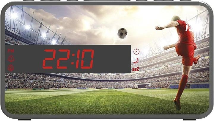 Produktbild Bigben Dual Alarm Clock RR16 Soccer inkl. 3 front panel