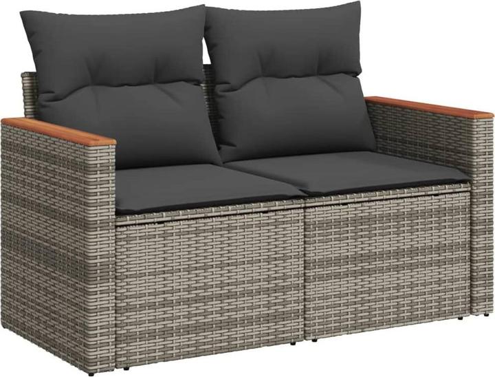 Immagine prodotto VidaXL Set da salotto da giardino da 10 pezzi con cuscini