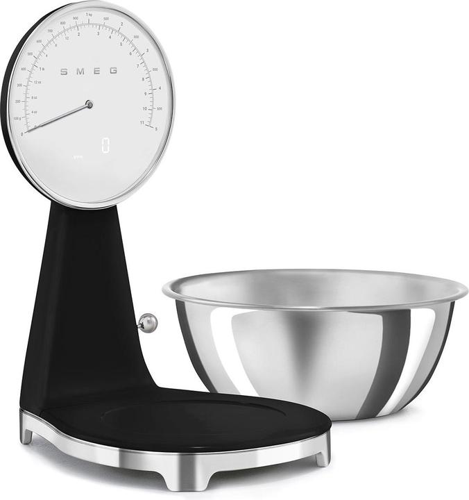 Produktbild Smeg KSF01BLWW Küchenwaage, Schwarz