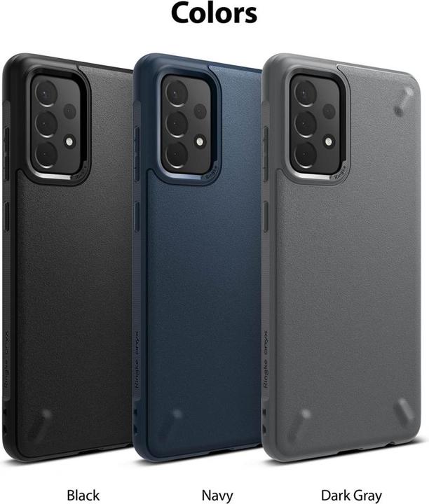 Actual product image Ringke Onyx Durable TPU Case Cover for Samsung Galaxy A72 4G black (OXSG0037) (Samsung Galaxy A72)