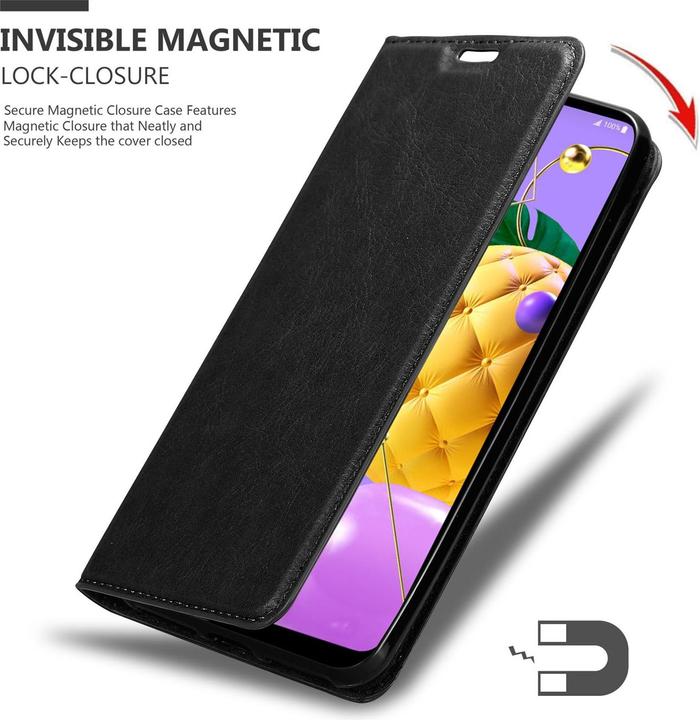 Produktbild Cadorabo Book Invisible Magnet Cover (LG K52)