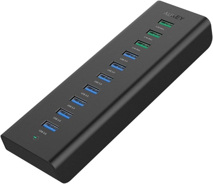 Actual product image Aukey Cb-H18 (10 ports)