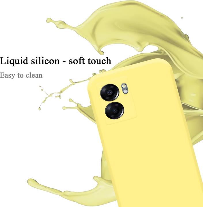 Immagine prodotto Cadorabo Custodia in silicone liquido TPU per Oppo A57 5G / A77 5G / Realme V23 (Realme V23 5G, Oppo A57 5G, Oppo A77 5G)