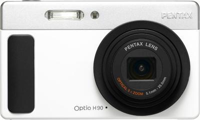 Pentax Optio H90, 12MP, 5x zoom, HD movies, silver/white (1/2,3'')