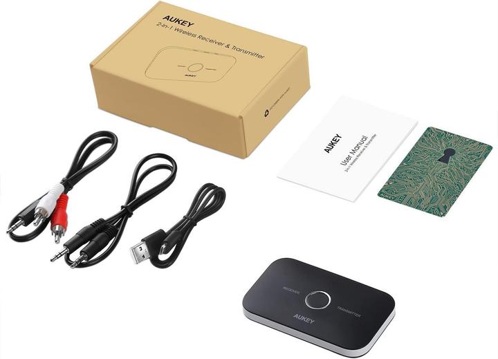Produktbild Aukey BR-C11 Wireless Transmitter and Receiver (10 m)