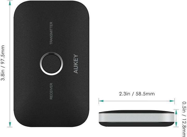 Produktbild Aukey BR-C11 Wireless Transmitter and Receiver (10 m)