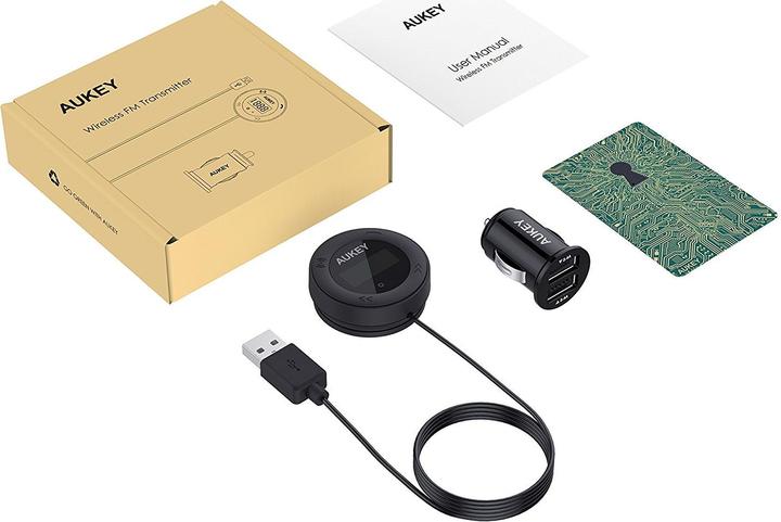 Produktbild Aukey BT-F4 Wireless FM Transmitter and Receiver