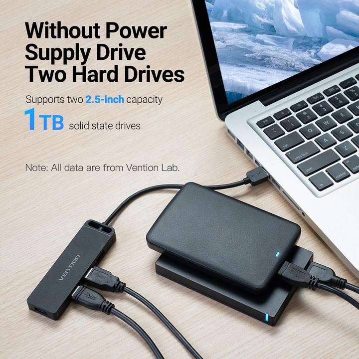 Actual product image Vention Chlbd (USB-A, 4 Ports)