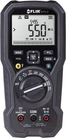 Actual product image Flir Insulation tester and digital multimeter, 4MOhm... 20GOhm, IP54 (CAT III)
