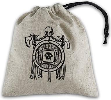 Immagine prodotto Q Workshop BORC141 - Orc Beige & Black Basic, Borsa per dadi
