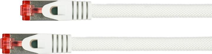 Produktbild Python Series Patchkabel mit Rastnasenschutz (RNS) und Nylongeflecht (S/FTP, CAT6, 10 m)