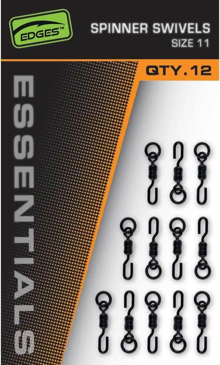 Produktbild Fox Rage wirbel edges spinner swivel (x12)