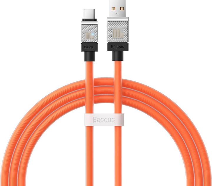 Produktbild Baseus Cable USB do USB-C CoolPlay 100W 1m (orange) (1 m, USB 3.0)