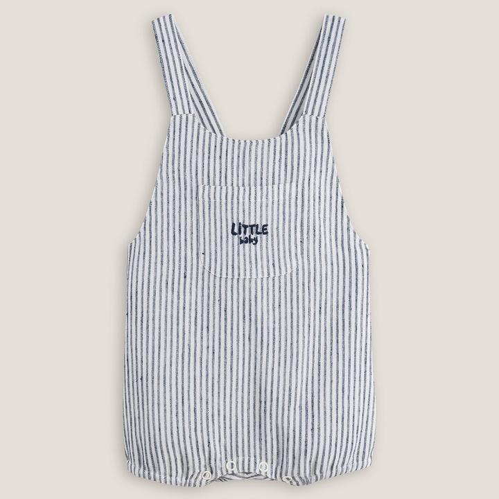 Produktbild La Redoute Collections Gestreifte Spielhose mit Trägern (74)