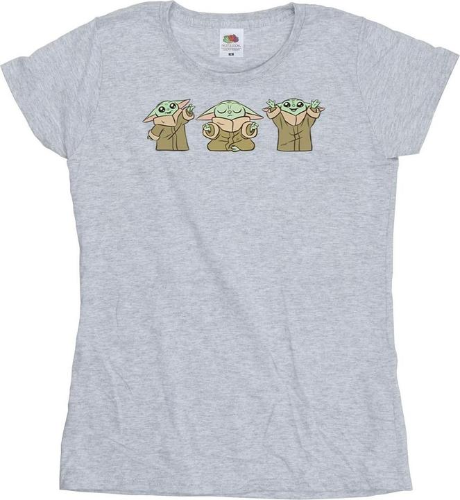 Star Wars The Mandalorian Grogu Poses TShirt (XXL)
