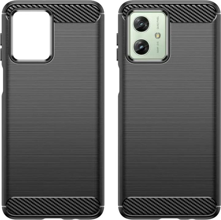 Produktbild Screenguard Motorola Moto G54 5G Hülle Carbon Brushed Soft TPU (Motorola Moto G54)