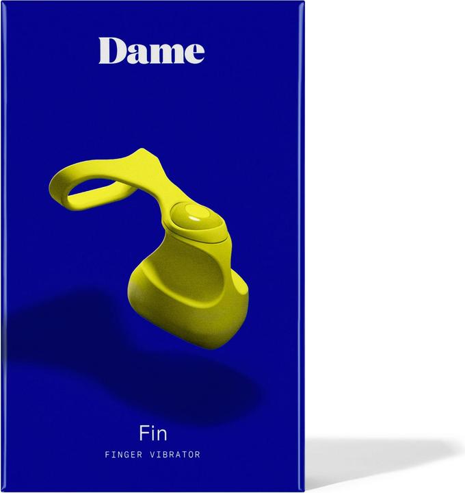 Produktbild Dame Products Fin Finger Vibrator Citrus