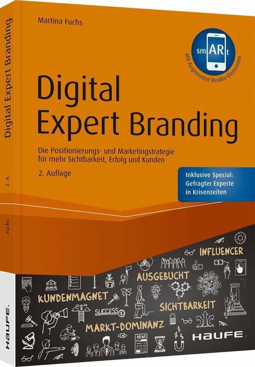 Actual product image Digital Expert Branding - incl. Augmented Reality App (German, Martina Fuchs, 2020)