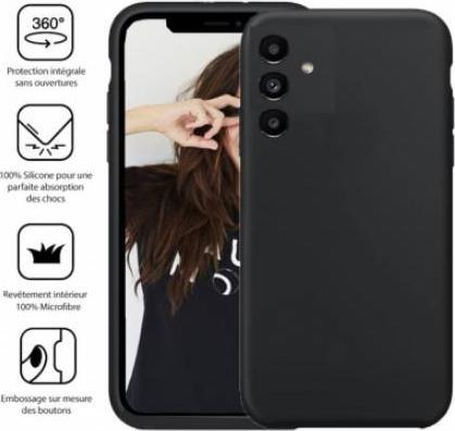 Produktbild Jaym Premium Silikonhülle, Schwarz Series (Xiaomi Redmi 10C)