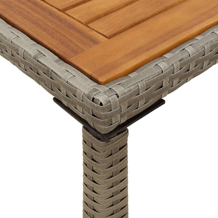 Actual product image VidaXL Garden table with top 115 x 54 x 74 cm (115 cm)