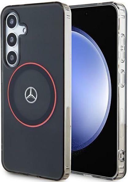 Mercedes MEHMS23HUORK S921 czarny/black hardcase double couche W/ Red MagSafe (Samsung Galaxy S24)