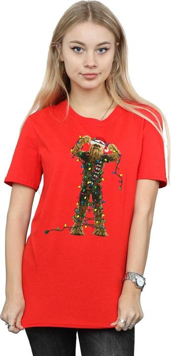 Produktbild Star Wars Chewbacca Christmas Lights TShirt (XXL)