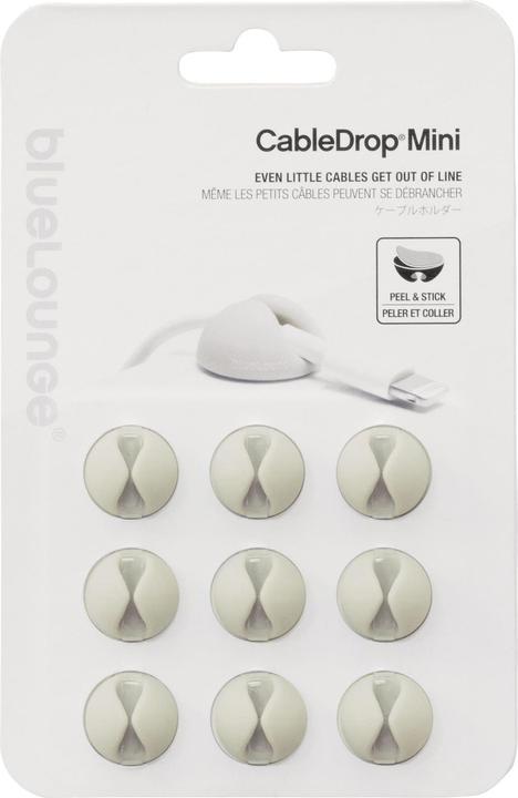 Image du produit BlueLounge CableDrop Mini, 9 pièces